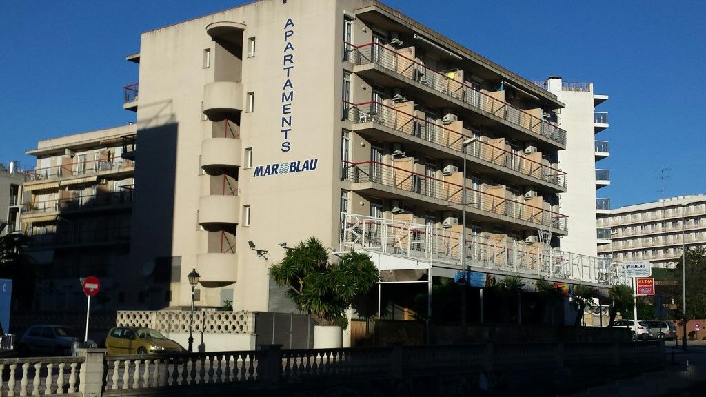 Mar Blau Apartamentos Calella Eksteriør billede